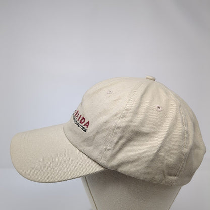 Dalraida Ballisitic Specialties Strapback Hat Tan One Size Adjustable Fahrenheit