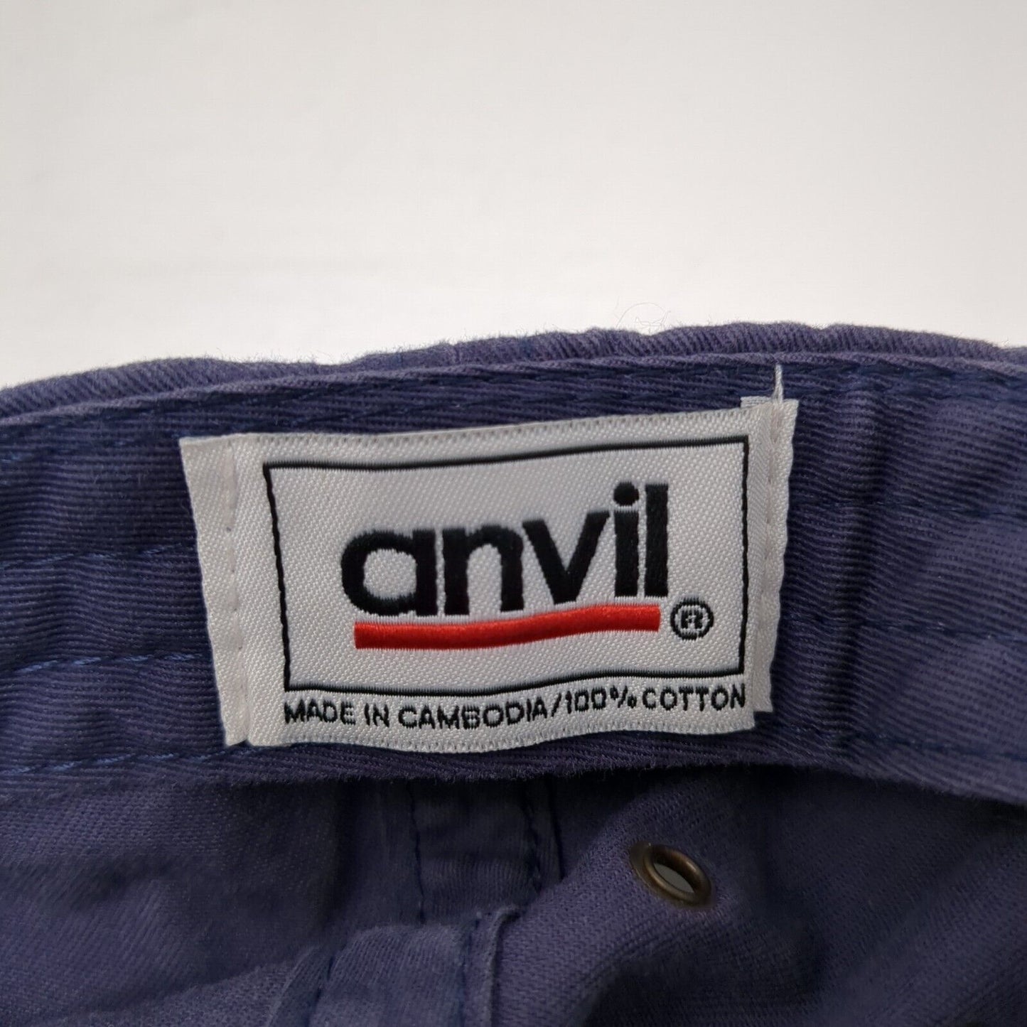 W 2004 Larry Craig WH Advance Slideback Hat Blue OS Adjustable Embroidered Anvil