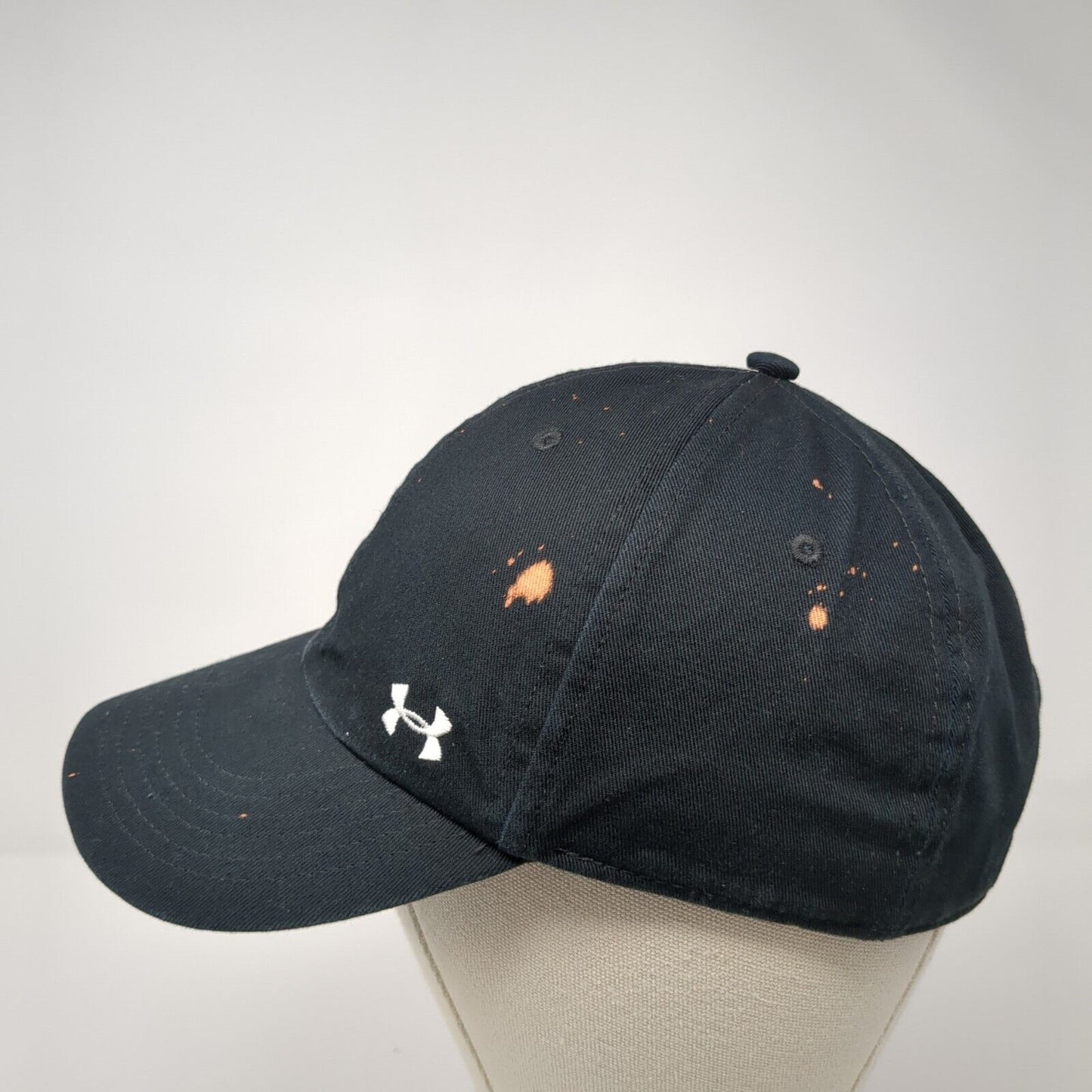 Under Armour Women's Slideback Hat Black One Size Adjustable Free Fit 6 Panel