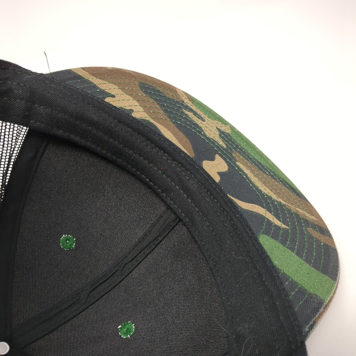 Panderosa Park Run '23 Snapback Trucker Hat Camouflage OS Adjustable Mesh Back