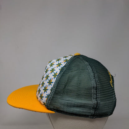 Pacific Counter Snapback Trucker Hat Multicolor OS Adjustable Mesh Back Pukka