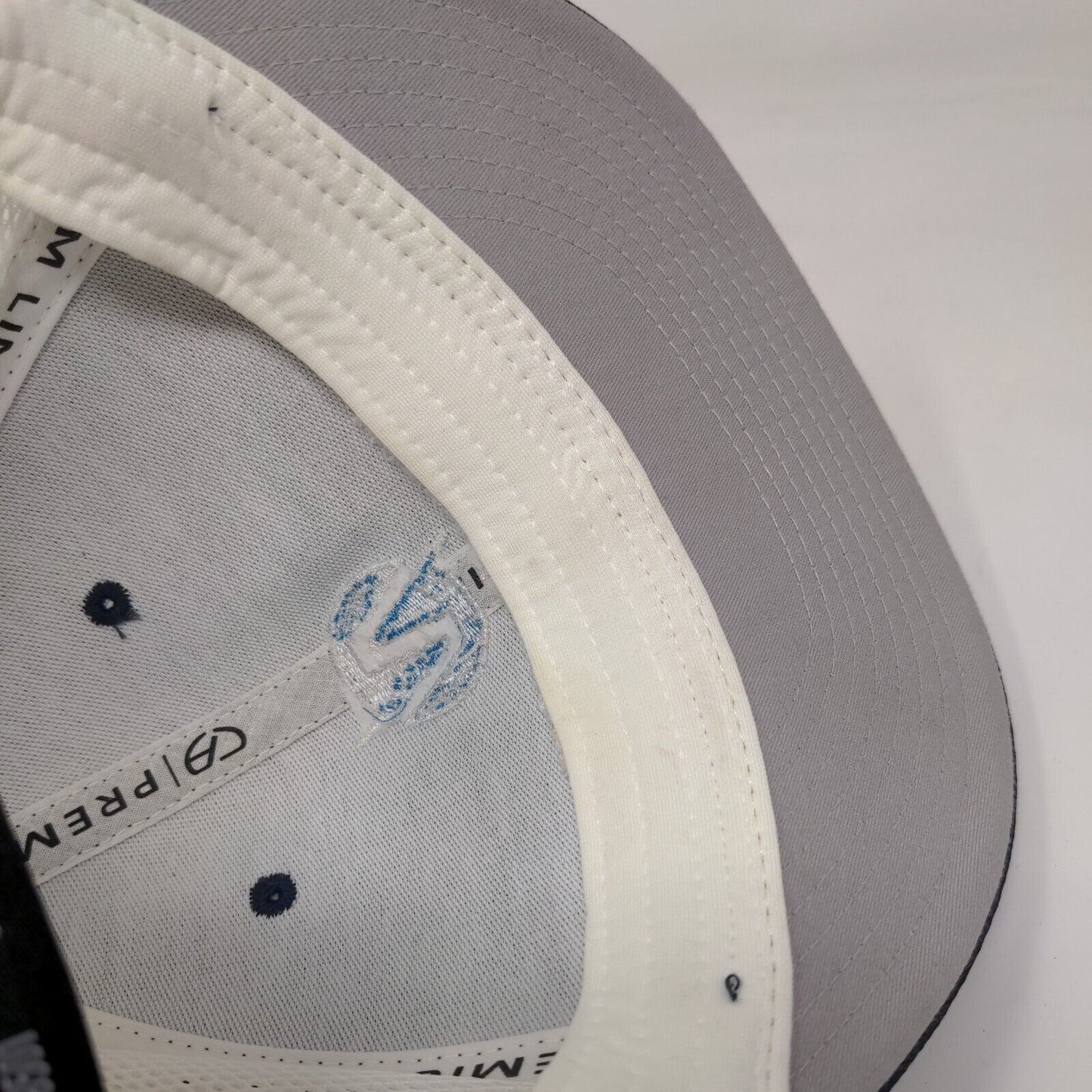 North American Crane & Rigging LLC Fitted Trucker Hat Blue S/M Flexfit Yupoong
