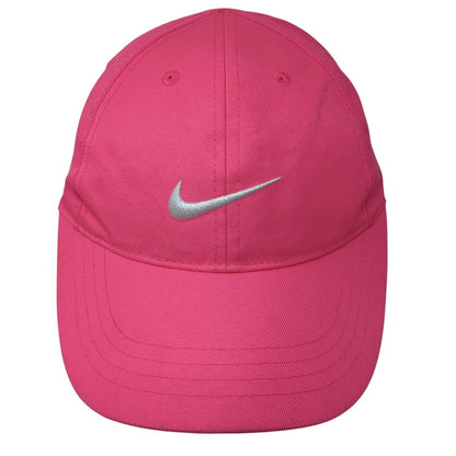 Nike Strapback Hat Pink 4-6X Adjustable Embroidered Swoosh 6 Panel Just Do It