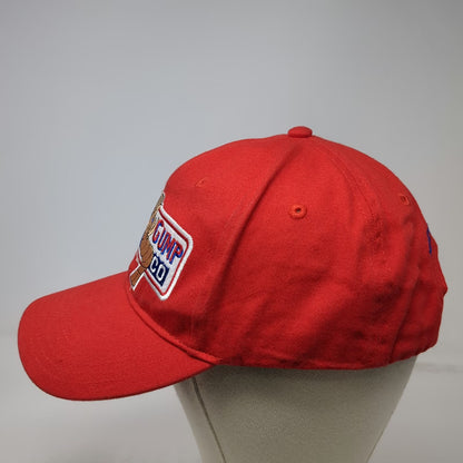 Bubba Gump Shrimp Co Red Baseball Cap One Size Forrest Gump Movie Promo Hat