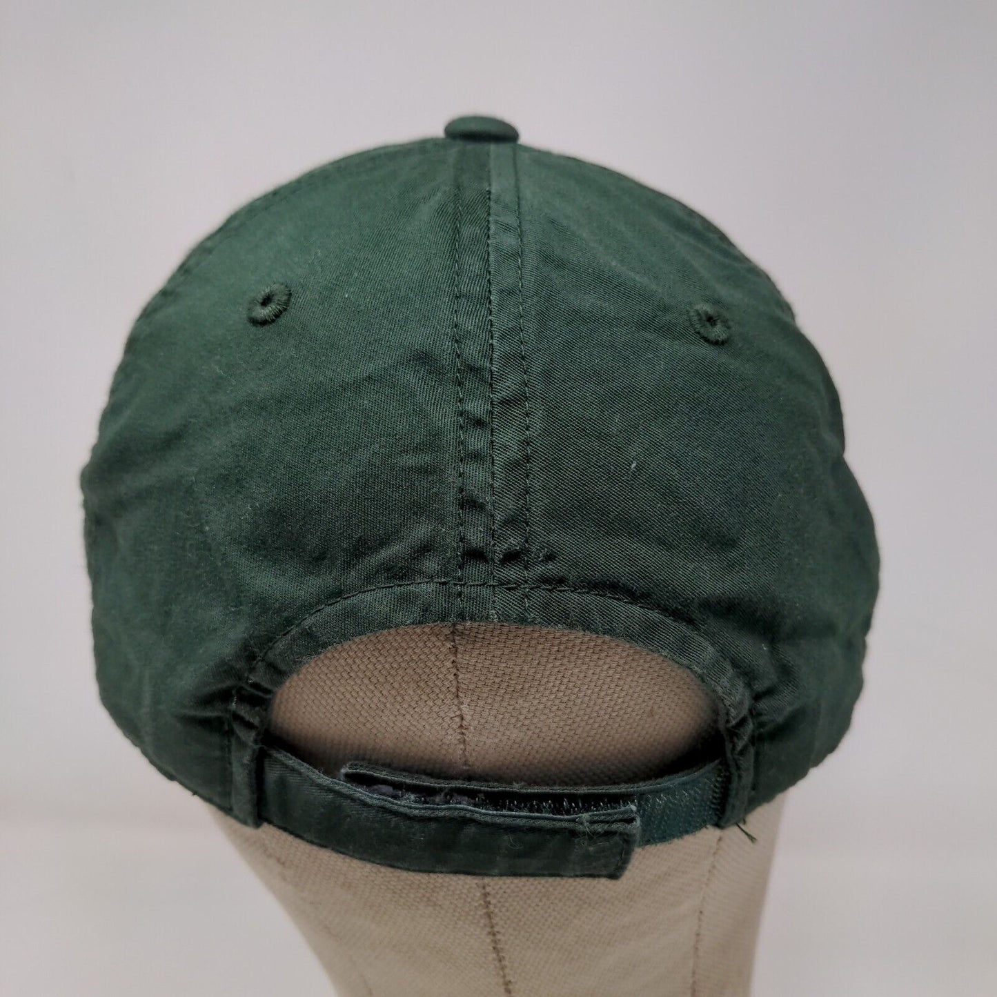 American Needle Men's Strapback Hat Green Adjustable Embroidered Logo Medinam