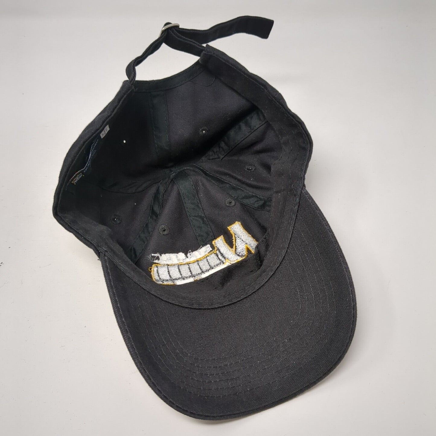 Metaltec Custom Metal Mfg. Slideback Hat Black OSFA Solid Queensboro