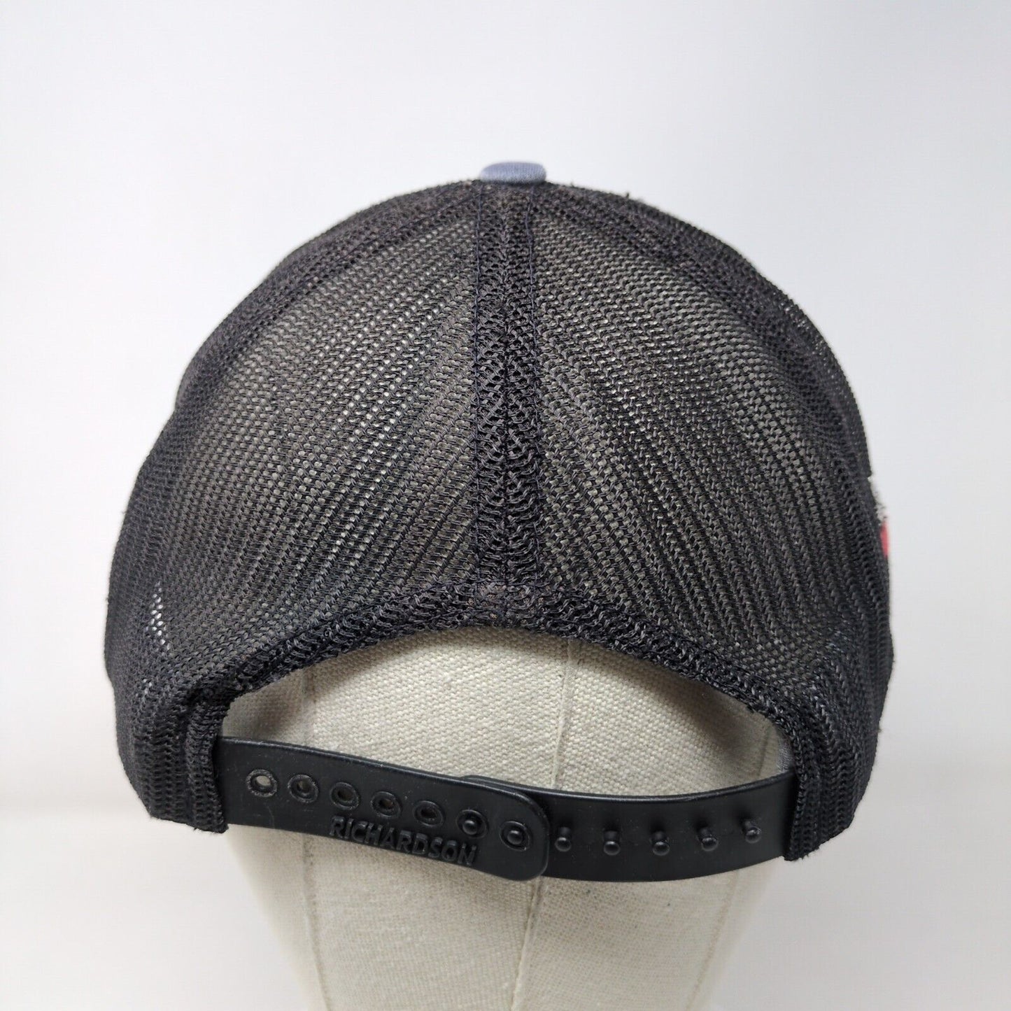 JTI Snapback Mesh Back Trucker Hat Gray One Size Case IH Agriculture