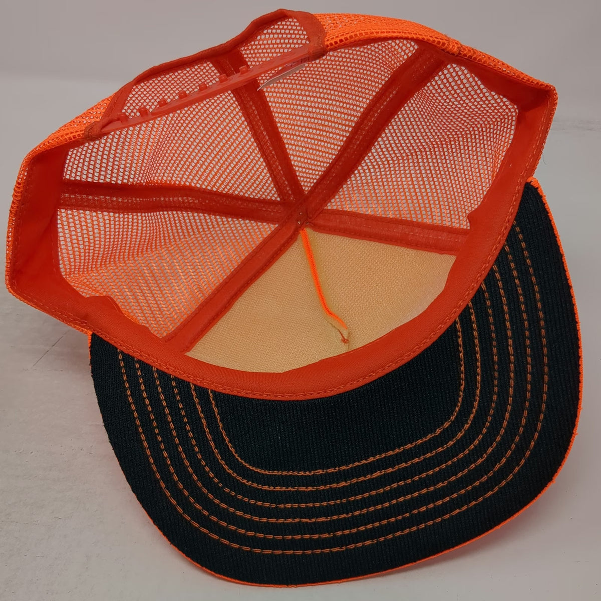 SKM Trucker Hat Orange One Size NRA Whittington Center Alaska Wilderness Hunt