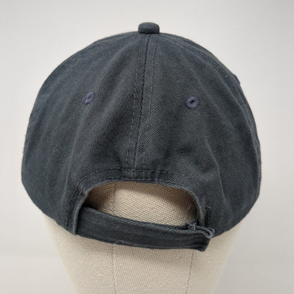 Chicago Strapback Hat Blue One Size Adjustable Embroidered 6 Panel