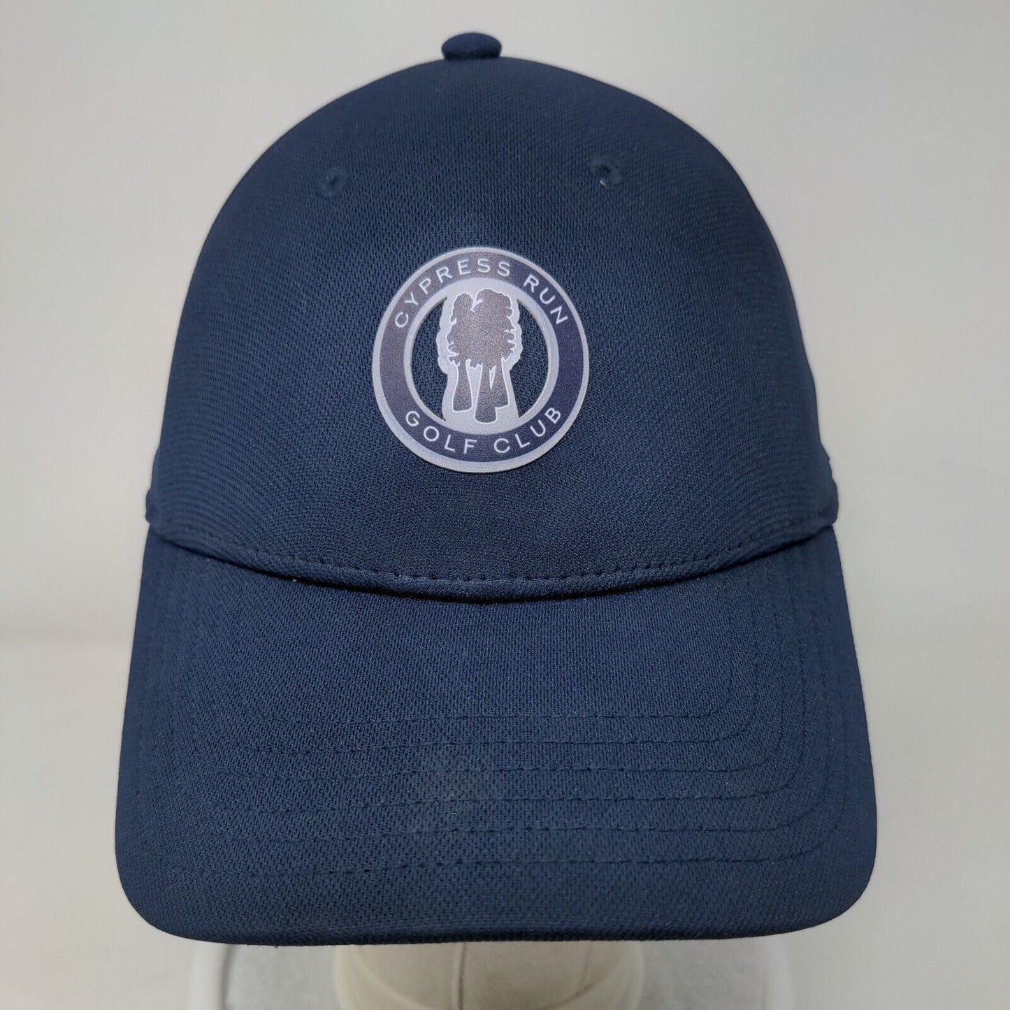 Cypress Run Golf Club Fitted Hat Blue Large/XL Ahead Performance