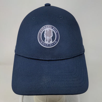 Cypress Run Golf Club Fitted Hat Blue Large/XL Ahead Performance