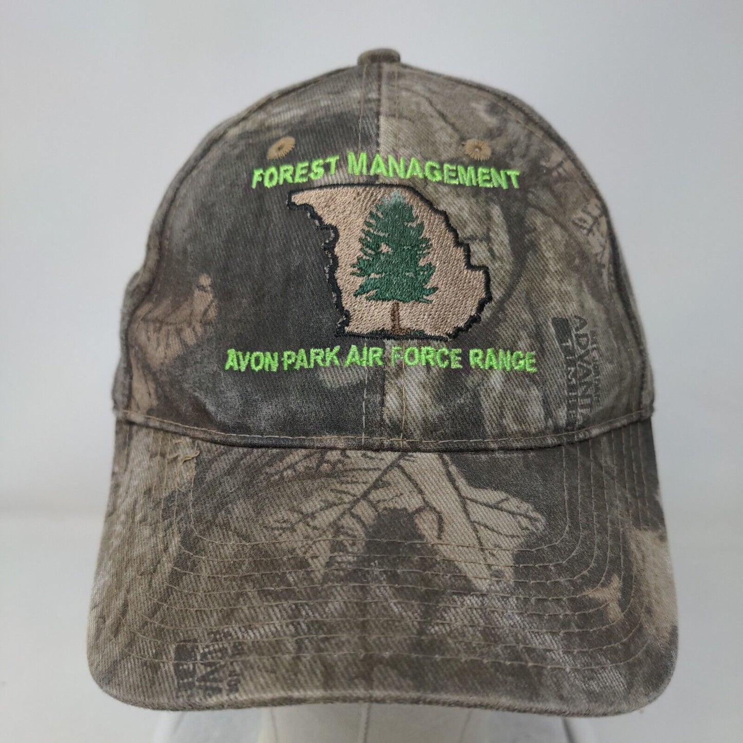 Forest Management Avon Park Air Force Range Strapback Hat Camouflage One Size