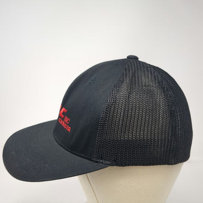 Port Authority Baseball Cap Black XL YMC Inc Mechanical Contractor Mesh Hat