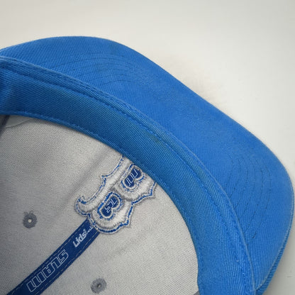 UCLA Bruins Top of the World Gray Blue 7 1/4 Fitted Flat Brim Embroidered Hat