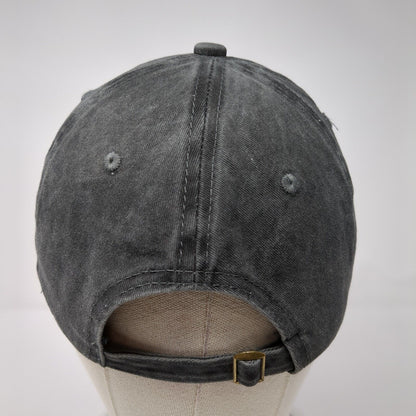 Nah Rosa Parks 1955 Slideback Hat Gray One Size Adjustable Vented Holes Cotton