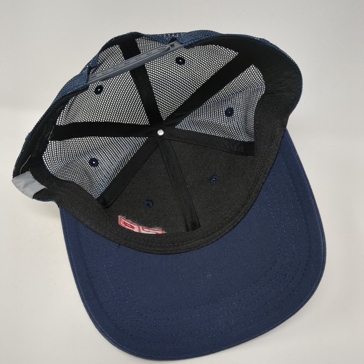 CPC Snapback Trucker Hat Blue One Size Adjustable Embroidered Mesh Back Carhartt