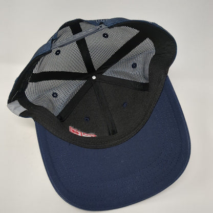 CPC Snapback Trucker Hat Blue One Size Adjustable Embroidered Mesh Back Carhartt