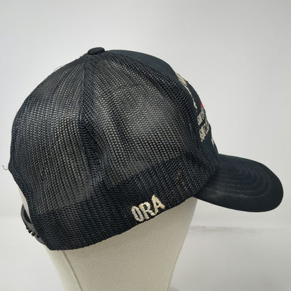 Trucker Hat Black One Size Korean Hunting Club Engineers DMZ Bravo Beast