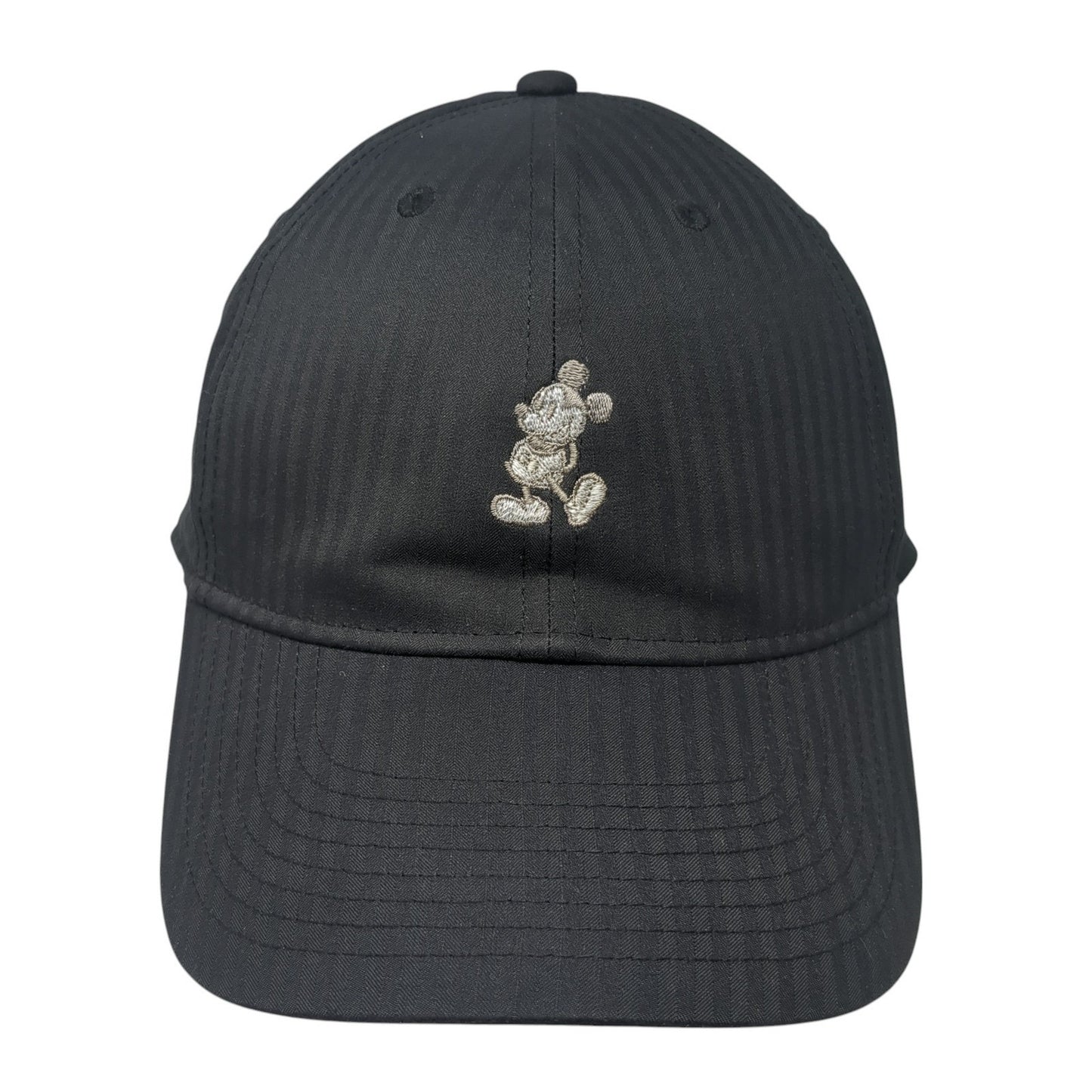 Mickey Mouse Slideback Hat Black One Size Striped Disney Nike Legacy91