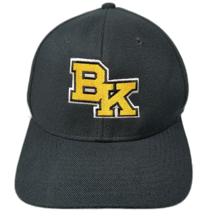 Nike Baseball Cap Black M BK Interlocking Logo Dri-FIT Classic99 Stretch Hat