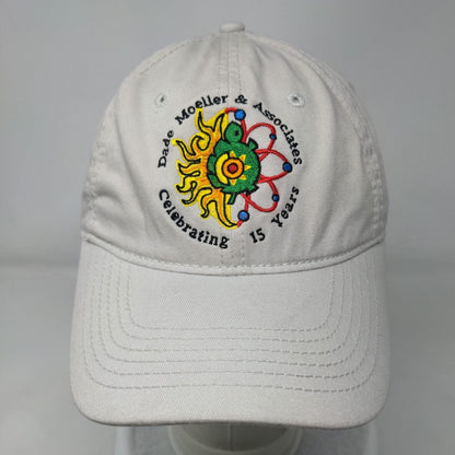 Dade Moeller & Associates Celebrating 15 Years Slideback Hat Tan One Size Cotton