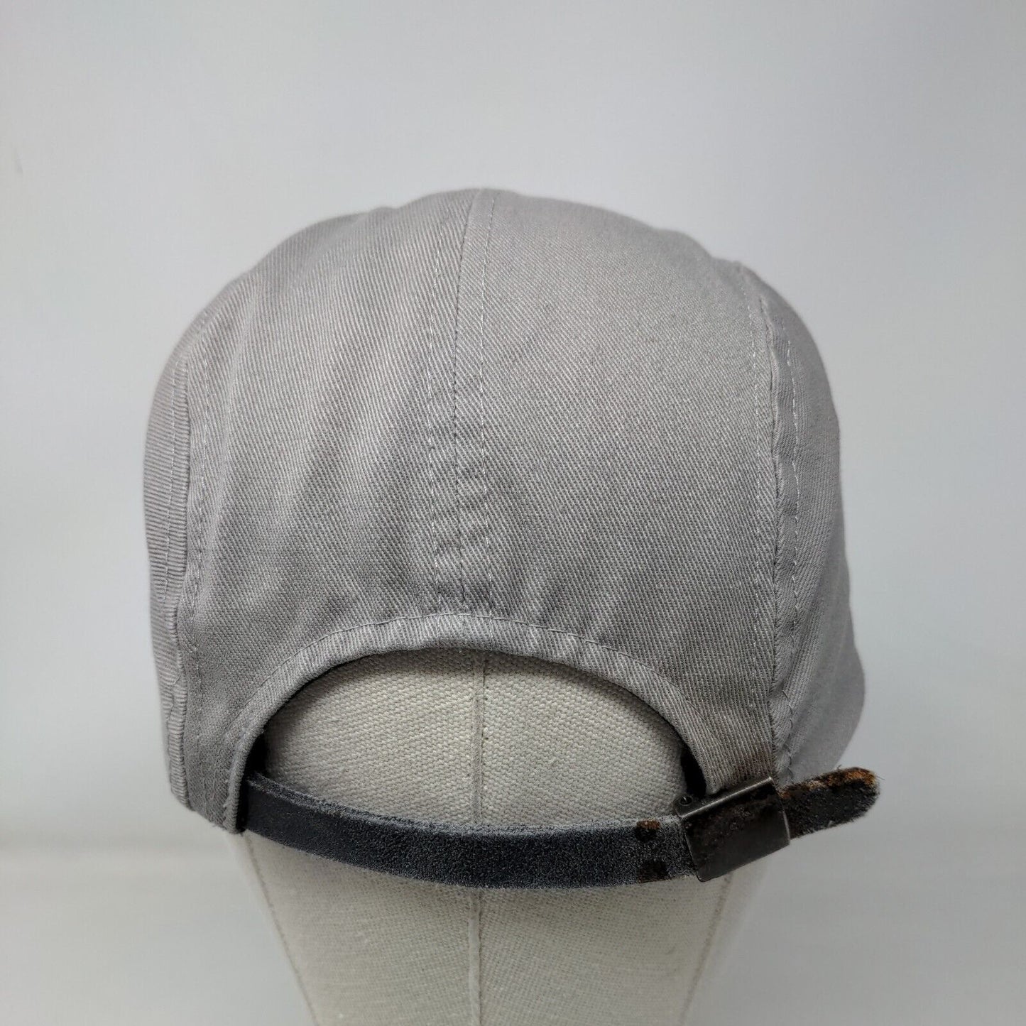 Five Star Slideback 5 Panel Hat Gray One Size Adjustable Solid Blank