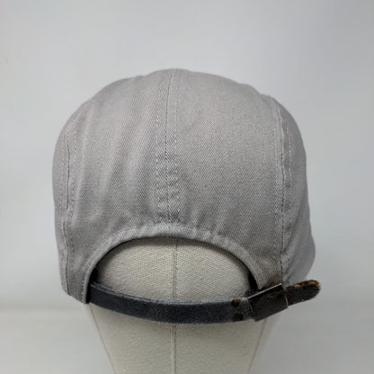 Five Star Slideback 5 Panel Hat Gray One Size Adjustable Solid Blank