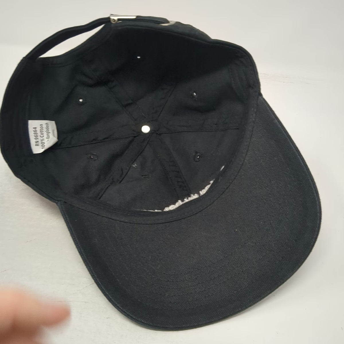 T-Mobile Fueled By Hot Dogs Hat Black One Size Baseball Cap Adjustable Slideback