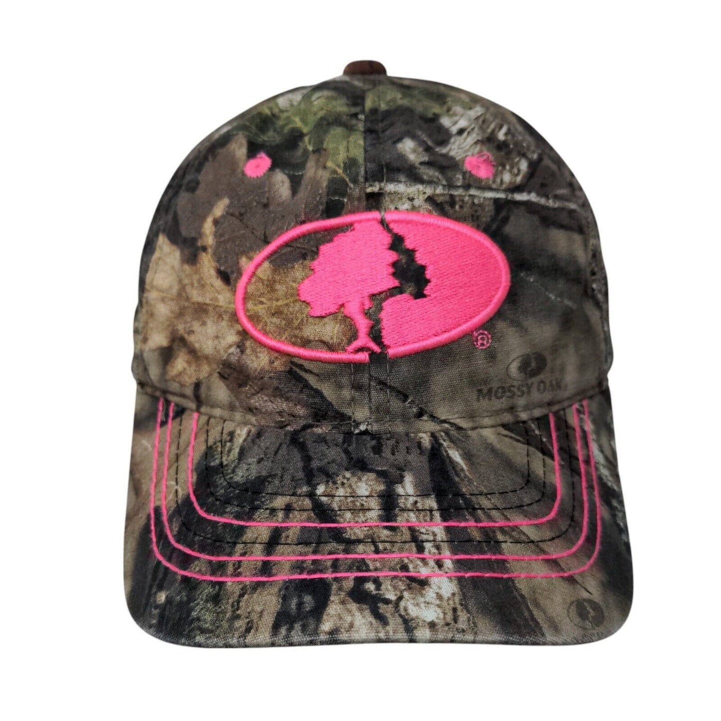 Mossy Oak Ladies Slideback Hat Camouflage One Size Adjustable Outdoor Cap
