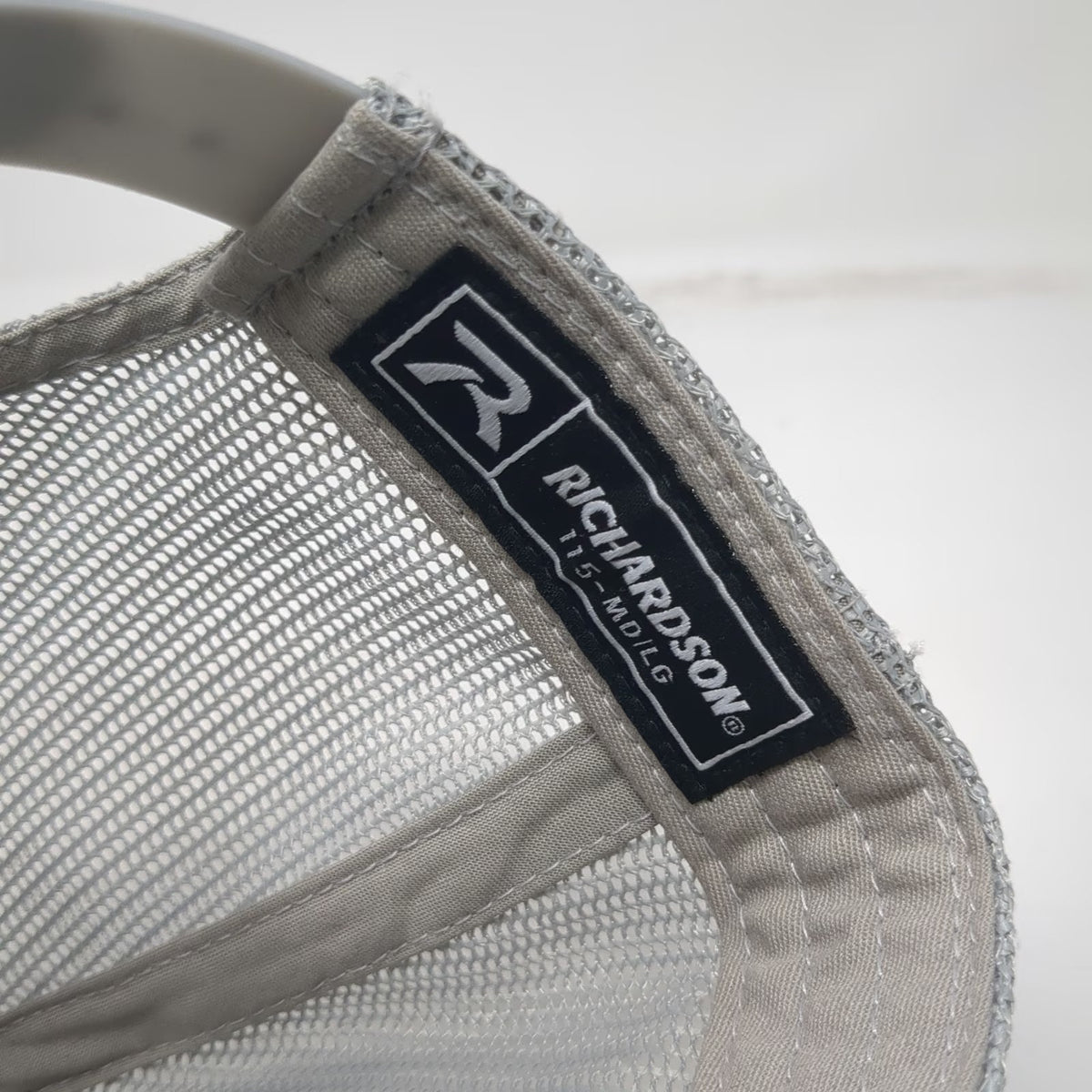 Richardson Trucker Hat Blue L QCNR College of Natural Resources Mesh Snapback