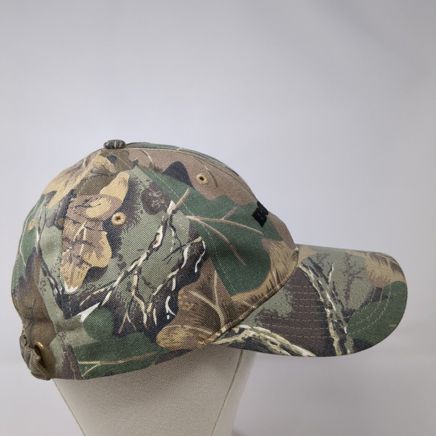 Boise Slideback Hat Camo OSFA Adjustable Embroidered 6 Panel Outdoor