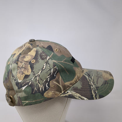 Boise Slideback Hat Camo OSFA Adjustable Embroidered 6 Panel Outdoor
