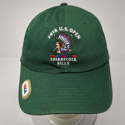 2018 U.S. Open Shinnecock Hills Slideback Hat Green One Size USGA