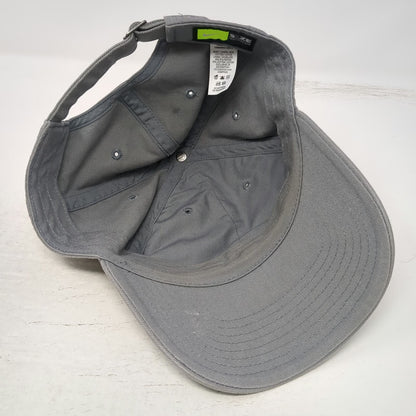 Nike Baseball Cap Gray One Size Slideback Heritage86 Embroidered Logo Hat