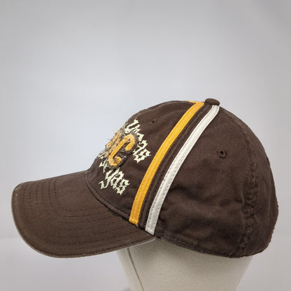 PHRC Planet Hollywood Strapback Hat Brown One Size Adjustable 6 Panel