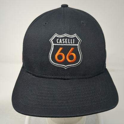 New Era Snapback Black One Size Hat Kurt Caselli FMF 66 Shield Signature