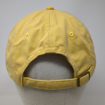 Authentic Pigment Skjodt Barrett Checkered Flag Yellow Baseball Cap One Size Hat