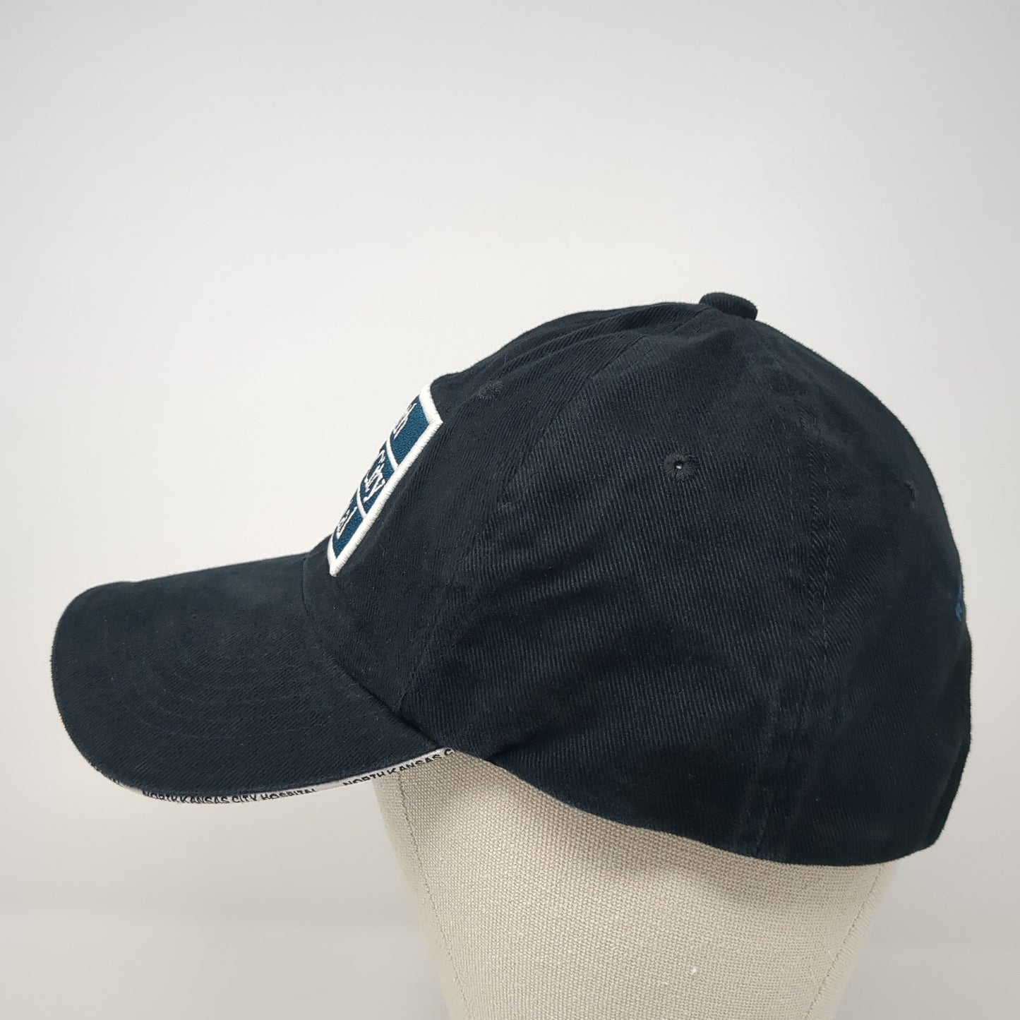 North Kansas City Hospital Slideback Hat Black One Size Adjustable