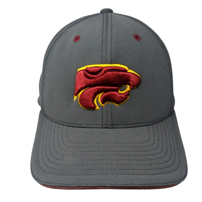 Wildcats Fitted Hat Gray 7 3/8-8 Stretch Embroidered Logo Performance