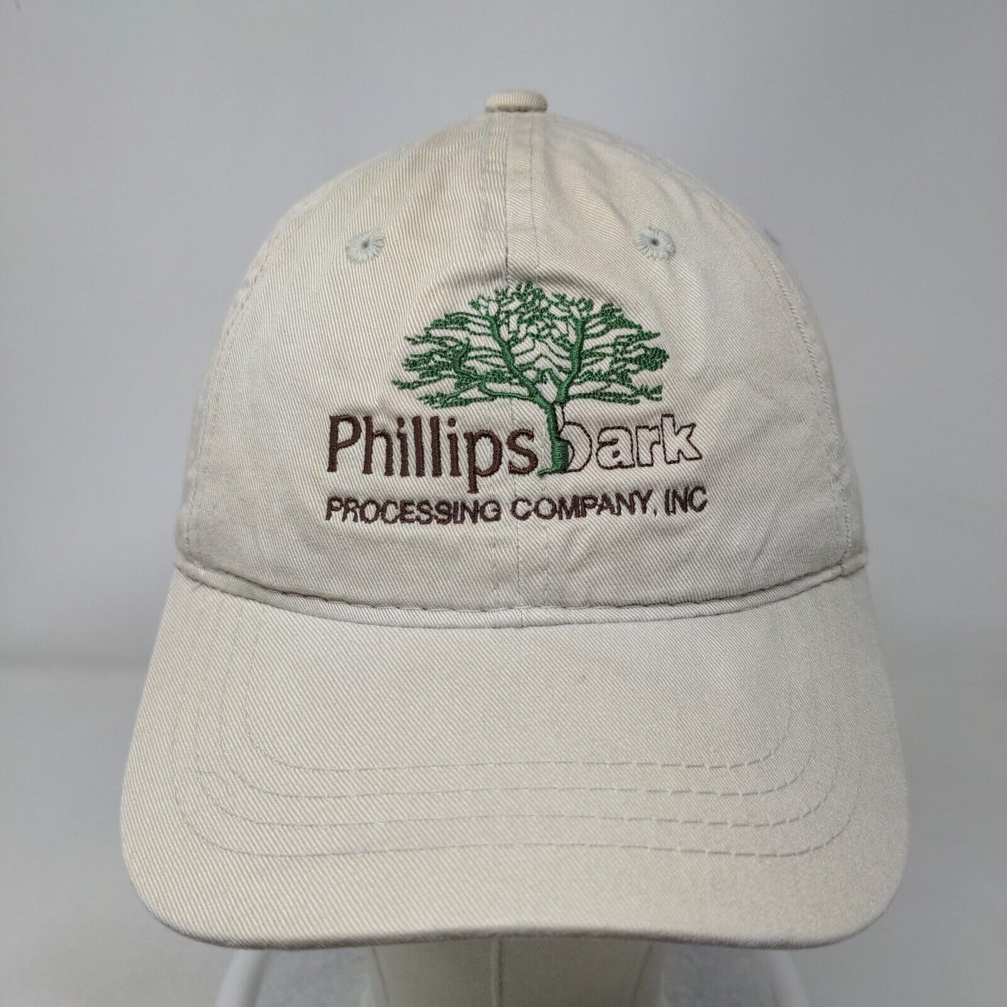 Phillips Bark Processing Company Inc Slideback Hat Tan OSFM Outdoor Cap