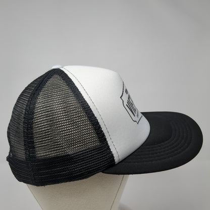 Viet-Nomz Snapback Mesh Back Foam Trucker Hat Multicolor Graphic Logo