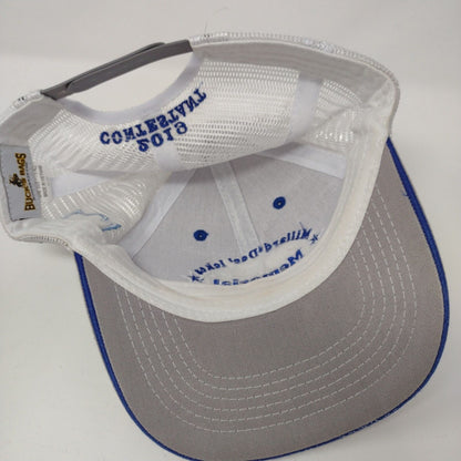 Millard "Doc" Ickes Memorial Snapback Trucker Hat Gray OSFA Colorblock