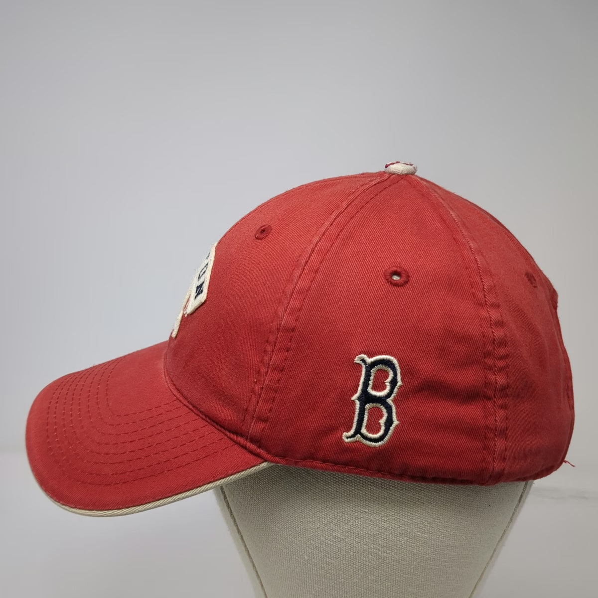 Drew Pearson Boston Red Sox MLB Baseball Cap One Size Strapback Hat Red Patch