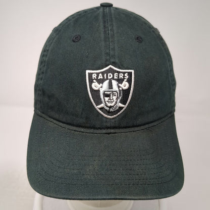 Reebok Baseball Cap Green L Oakland Raiders NFL Shield Logo Fitted Onfield Hat