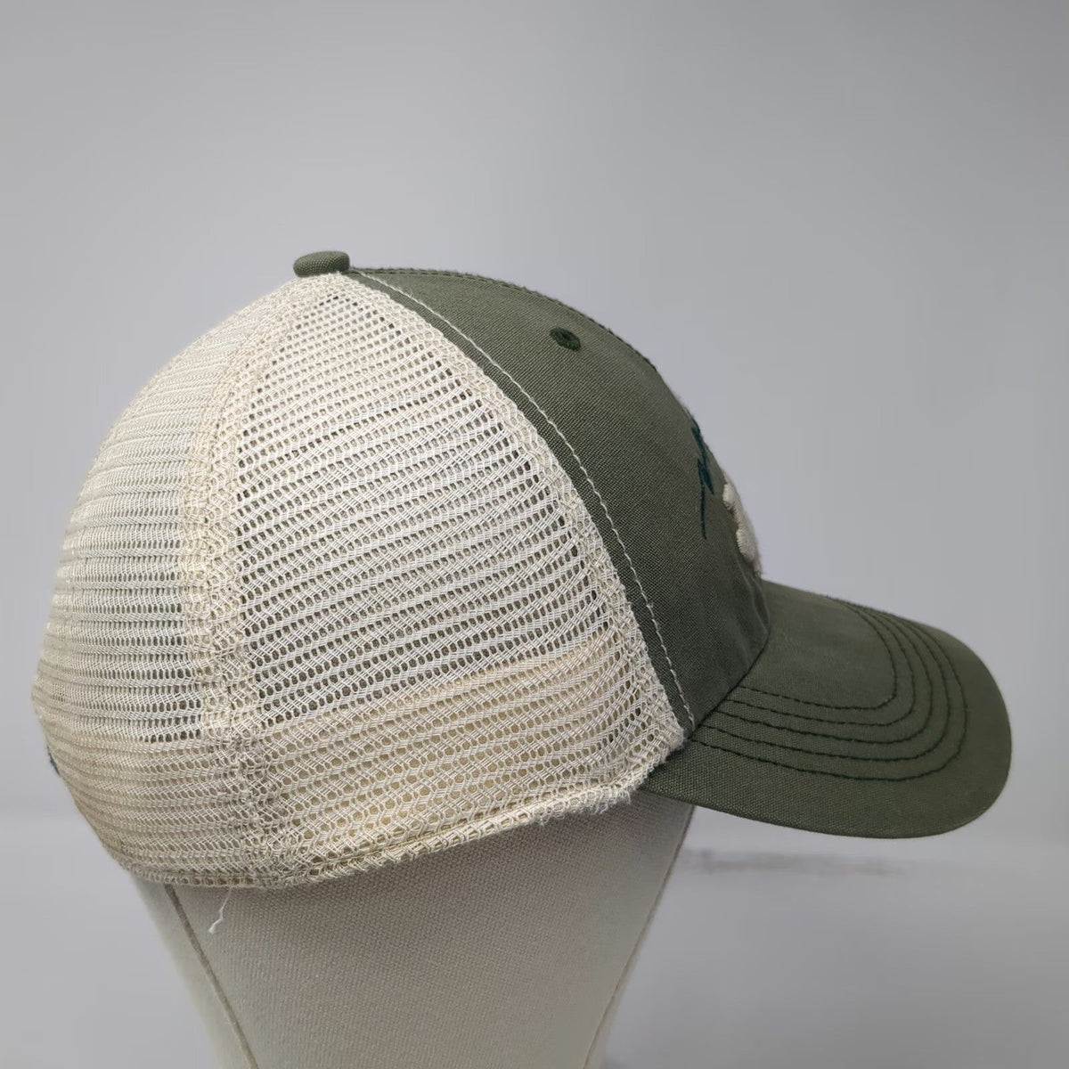 '47 Baseball Cap Green One Size Jackson Hole Mountain Mesh Stretch Outdoors Hat