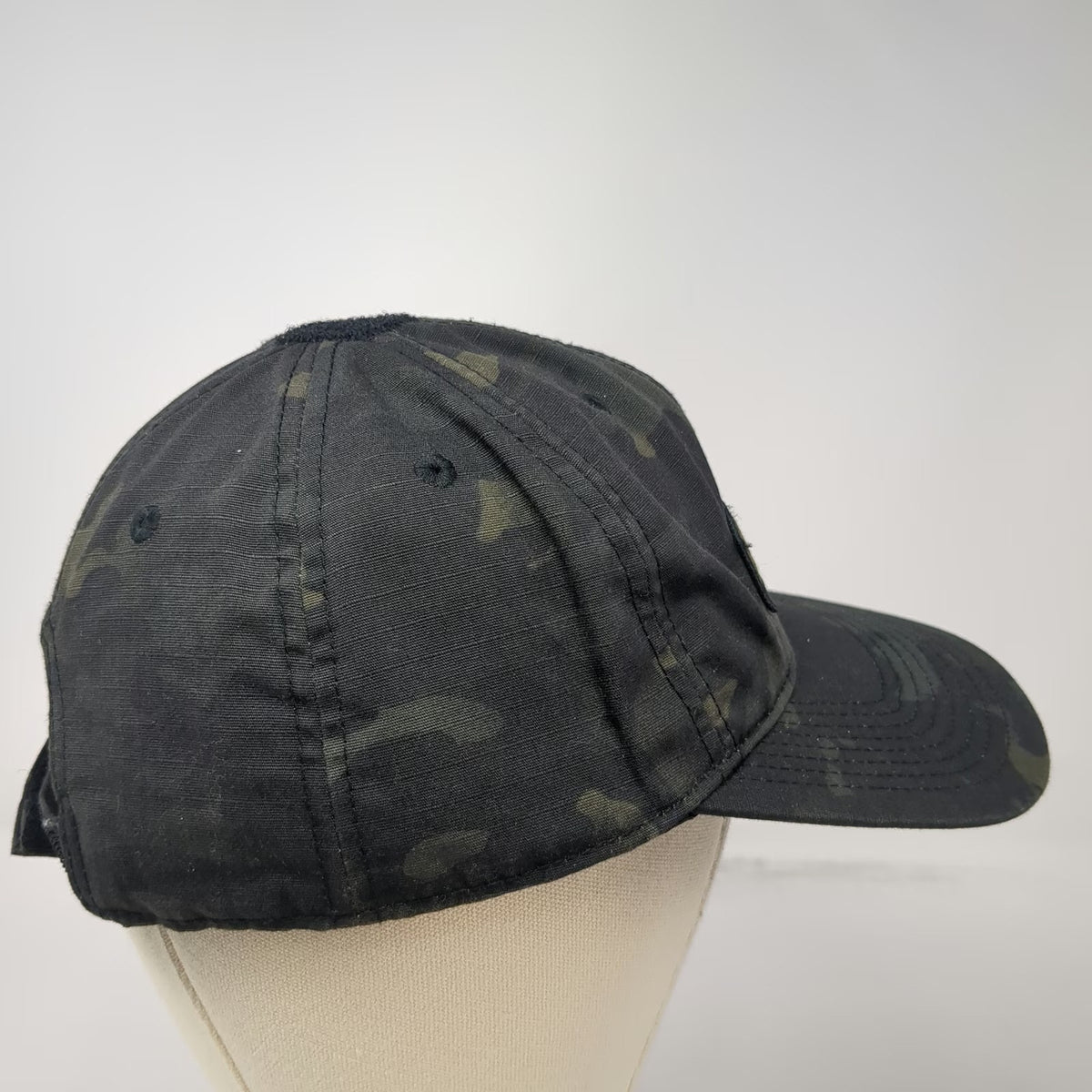 5.11 Tactical Baseball Cap Black One Size MultiCam Camo Strapback Logo Patch Hat