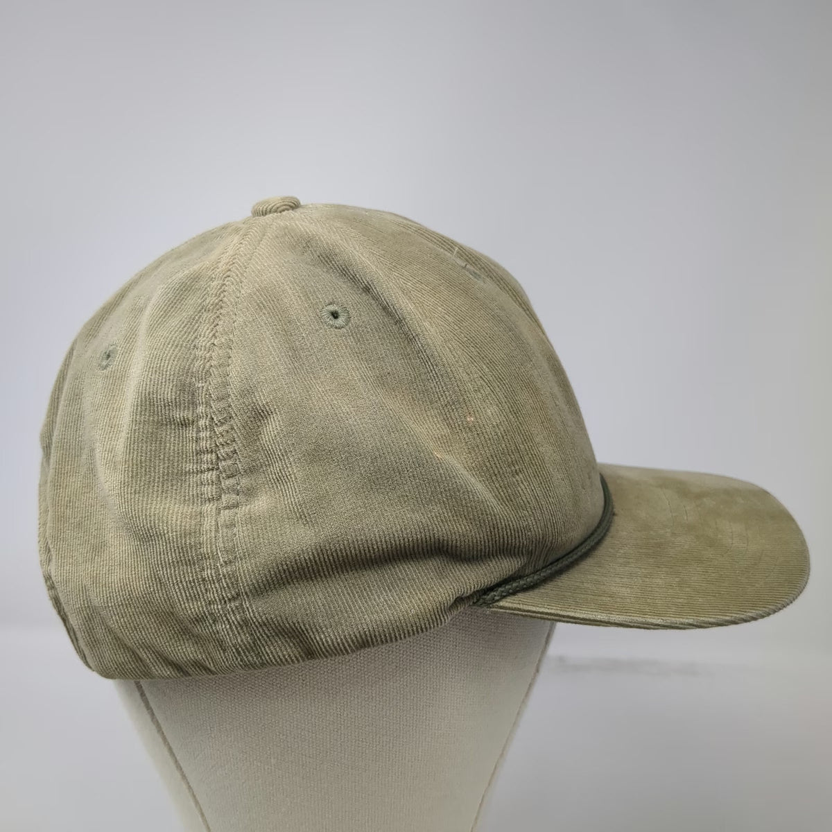 Outdoor Cap Snapback Hat Green One Size Ouachita Rides Guides Corduroy Rope
