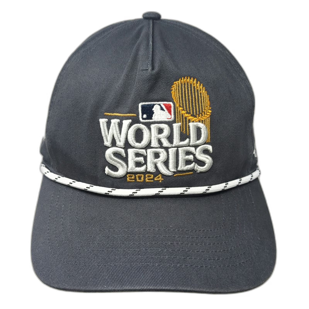 '47 MLB Los Angeles Dodgers 5 Panel Gray One Size 2024 World Series Rope Hat