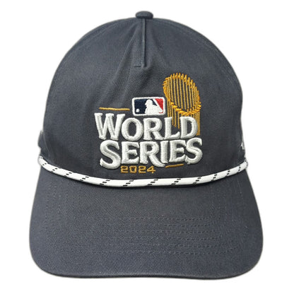 '47 MLB Los Angeles Dodgers 5 Panel Gray One Size 2024 World Series Rope Hat
