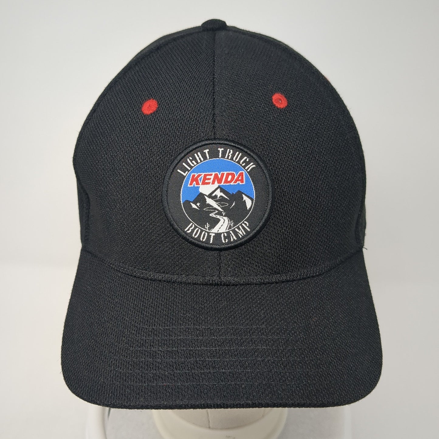 Kenda Light Truck Boot Camp Strapback Hat Black One Size Adjustable
